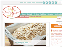 Tablet Screenshot of mycookingspot.com